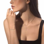 [Imperial Jewelrys]Diamond Thin Bangle 0.15ct My Twin Toi & Moi