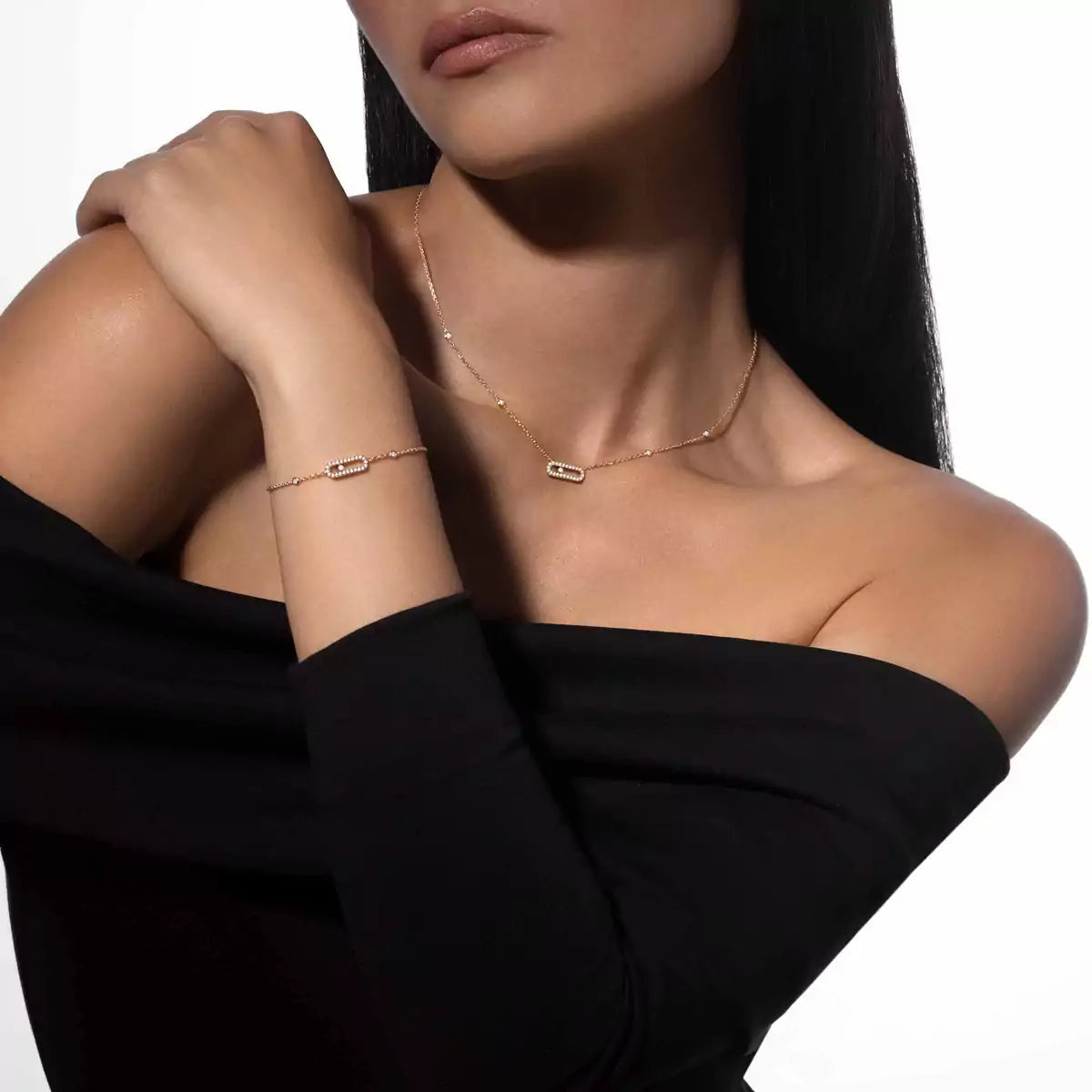 [Imperial Jewelrys]Move Uno Diamond Bracelet