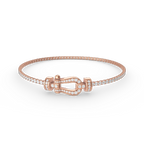 ¡®Imperial¡¯FORCE  HORSESHOE  DIAMOND TENNIS BRACELET