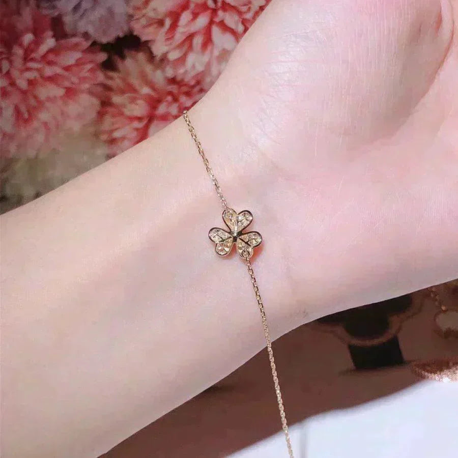 ¡®Imperial¡¯FRIVOLE GOLD FLOWER DIAMOND BRACELET