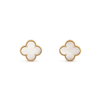 ¡®Imperial¡¯CLOVER MINI GOLD EARRINGS