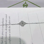 ¡®Imperial¡¯CLOVER  SINGLE FLOWER BRACELET SILVER