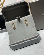 [Imperial Jewelrys]MOVE UNO SMALL 1 DIAMOND EARRINGS