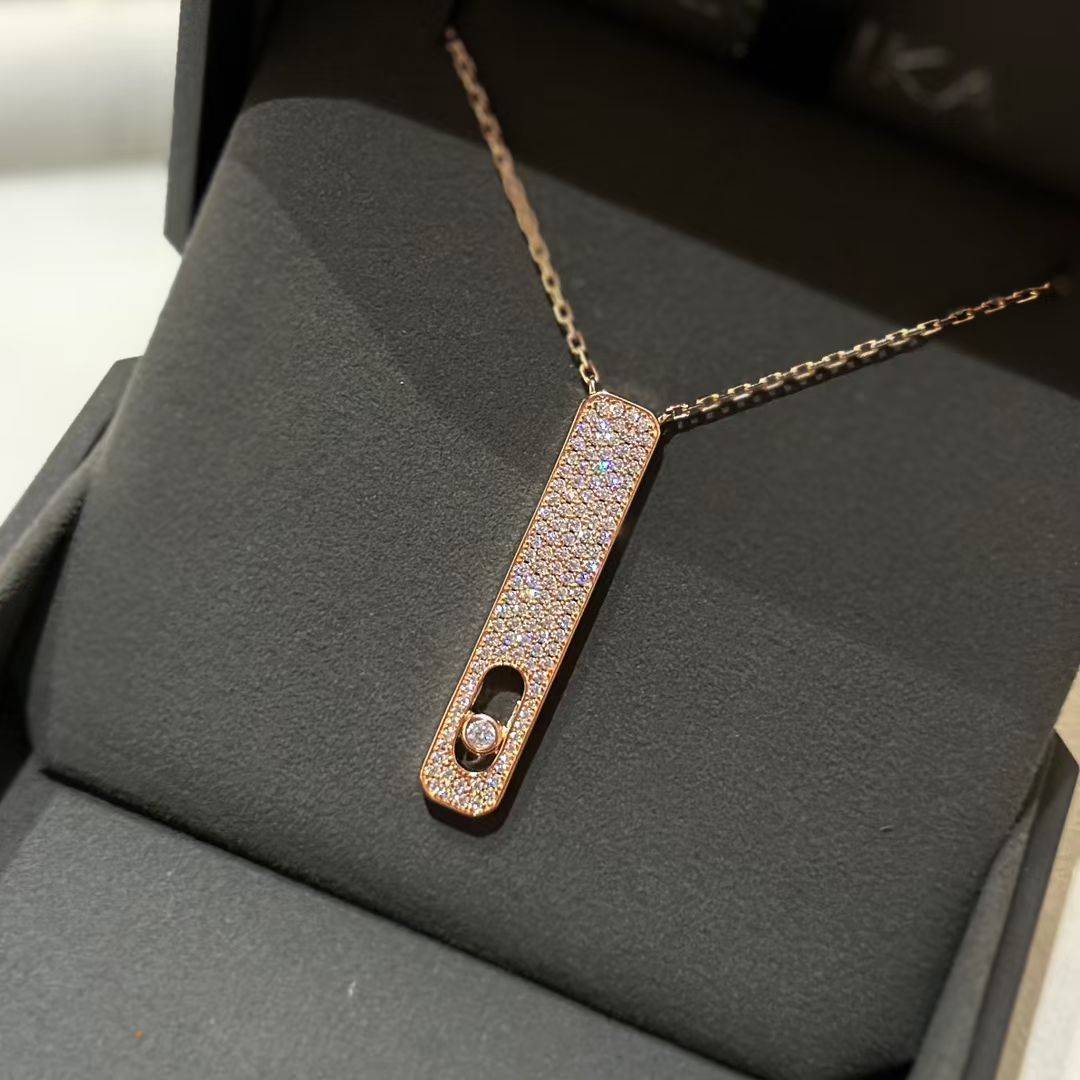[Imperial Jewelrys]MY FIRST DIAMOND PAVED NECKLACE