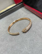¡®Imperial¡¯PANTHERE FULL DIAMOND OPEN BRACELET